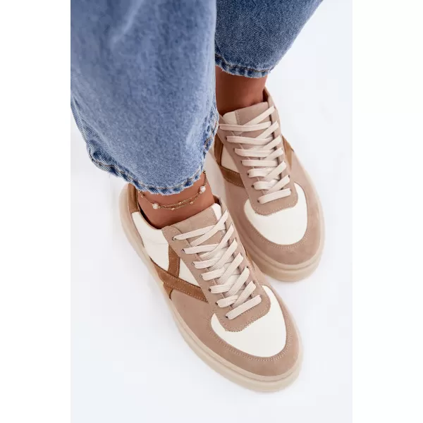  Dámské tenisky ZAZOO N1108S5/725/1098/771 BEIGE 