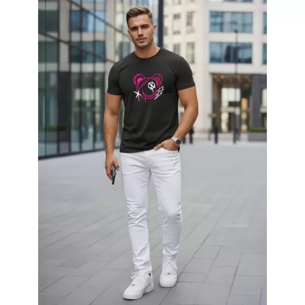  Pánské triko DSTREET ČERNÁ 