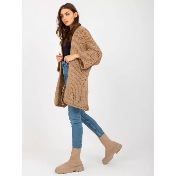  Dámský svetr OCH BELLA TW-SW-BI-M2202.29X DARK BEIGE 