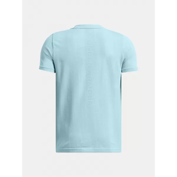  Chlapecké triko UNDER ARMOUR VANISH SEAMLESS SS 1388130-494 MODRÁ 