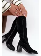 Dámské kovbojky VINCEZA 133103 BLACK
