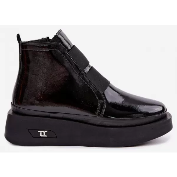  Dámské kotníkové boty ARTIKER 55C0820 BLACK 