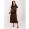 Dámská halenka ITALY MODA MI-BZ-3297.28 BROWN