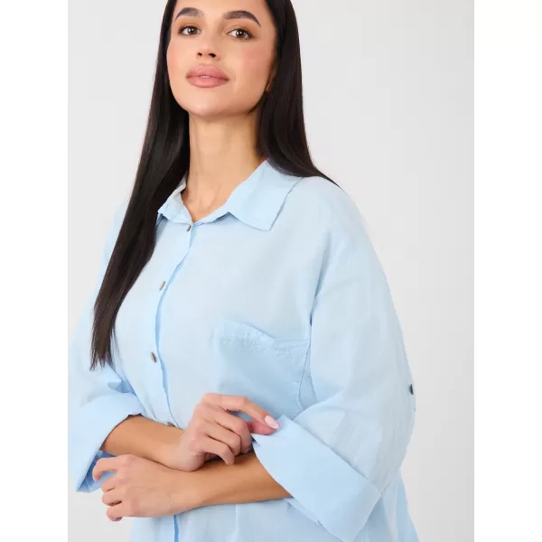  Dámská košile FACTORY PRICE IT-KS-6704.25 LIGHT BLUE 