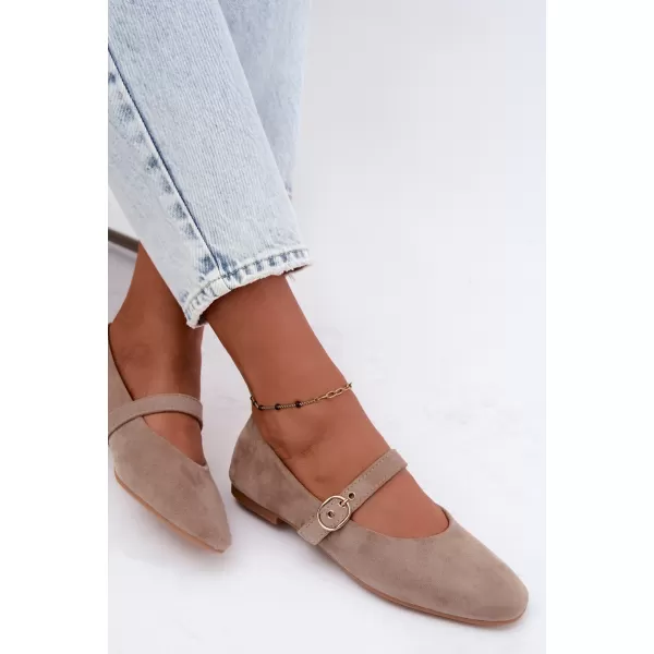  Dámské baleríny BOTO 9797 BEIGE 