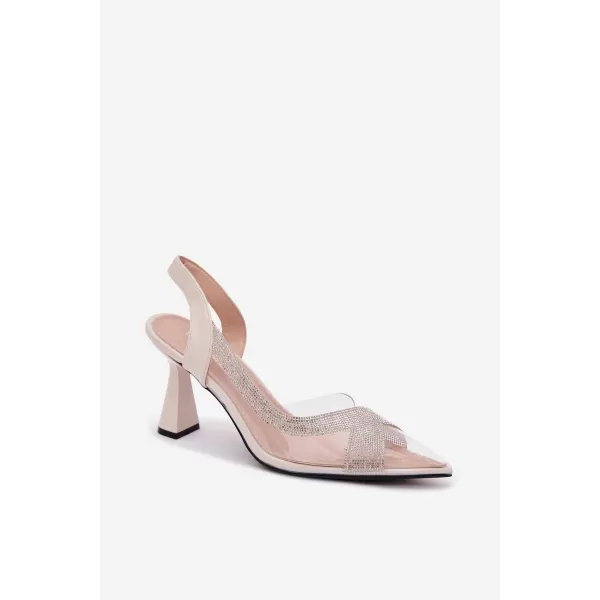  Dámské sandály VINCEZA 62282 BEIGE 