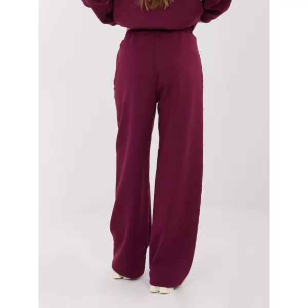  Dámské kalhoty FACTORY PRICE SM-SP-A1561.25 BURGUNDY 