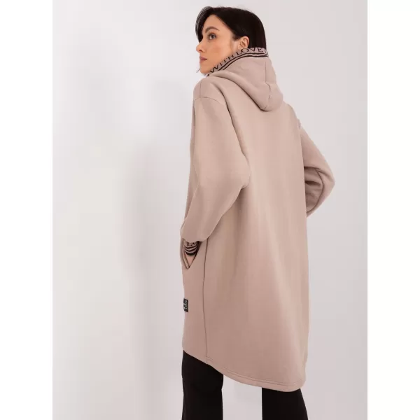  Dámská mikina RELEVANCE RV-BL-9225.96P DARK BEIGE 