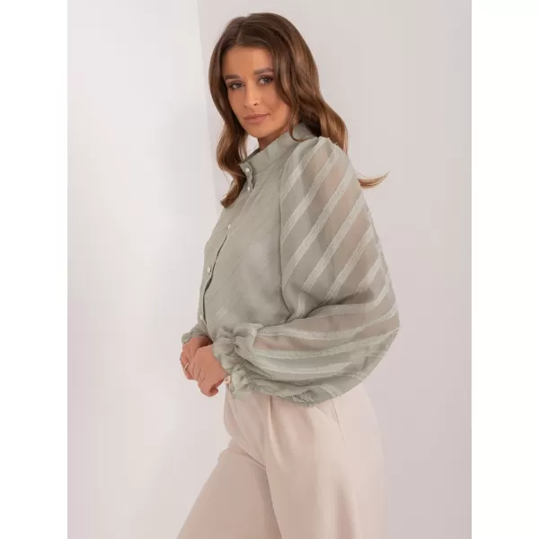  Dámská košile LAKERTA LK-KS-509588.98 PISTACHIO 