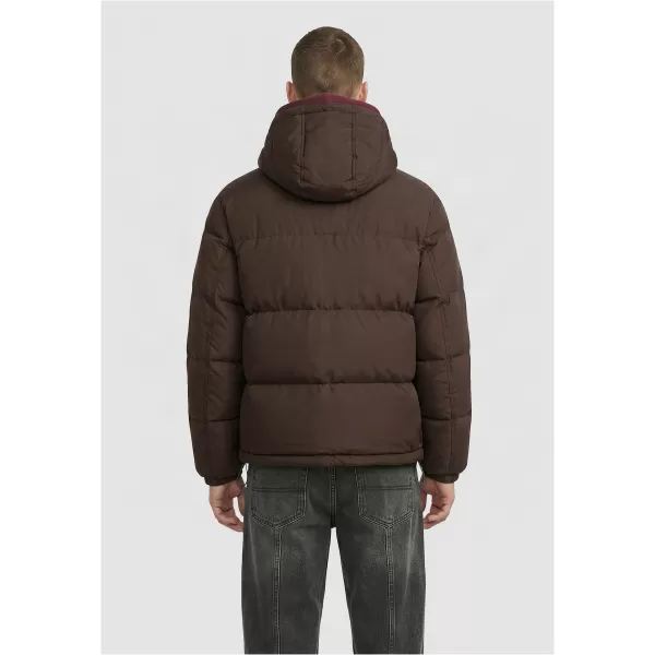  Pánská prošívaná bunda URBAN CLASSICS TB8703-21219 WARM BROWN 