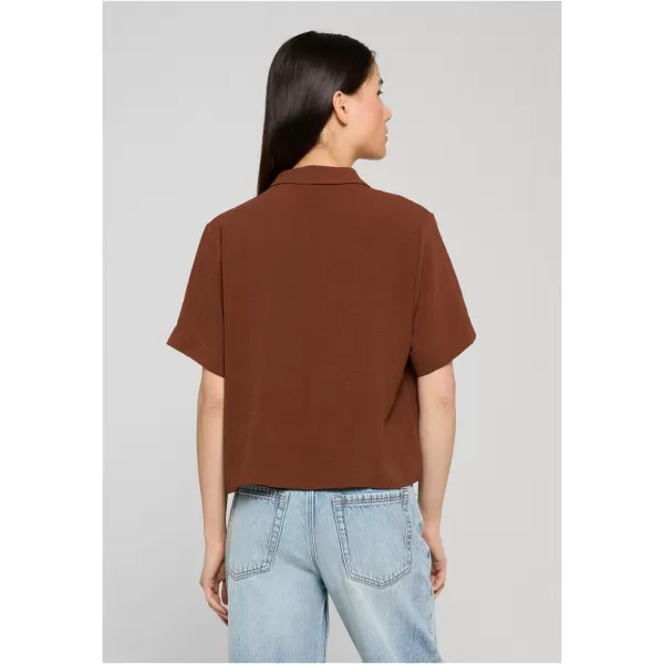 Dámská košile URBAN CLASSICS TB8283-21859 CINNAMON BROWN 