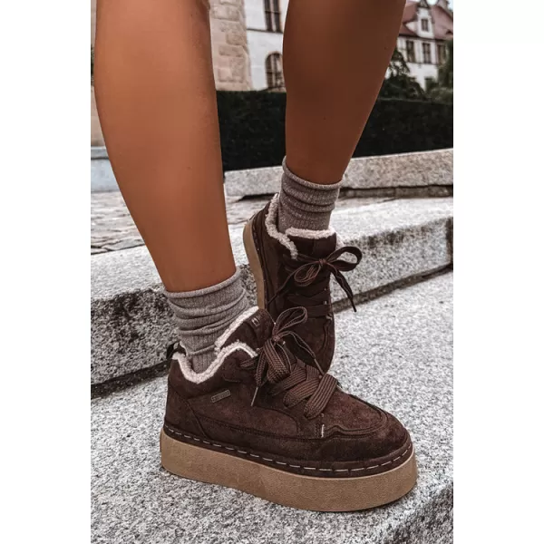 Dámské boty BIG STAR SHOES UU274188 BROWN/BEIGE SHADOWS 