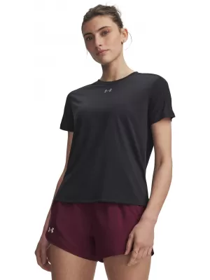 Dámské triko UNDER ARMOUR UA VELOCITI REFLCT SS 6015283-001 ČERNÁ