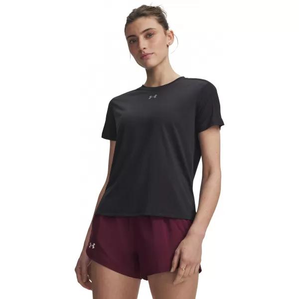  Dámské triko UNDER ARMOUR UA VELOCITI REFLCT SS 6015283-001 ČERNÁ 
