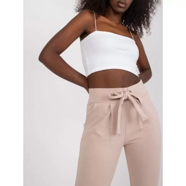  Dámské tepláky RUE PARIS RV-DR-7459.01X BEIGE 