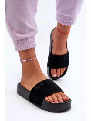 Dámské pantofle BIG STAR SHOES NN274A670 BLACK