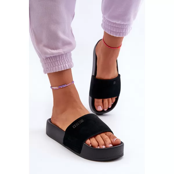  Dámské pantofle BIG STAR SHOES NN274A670 BLACK 
