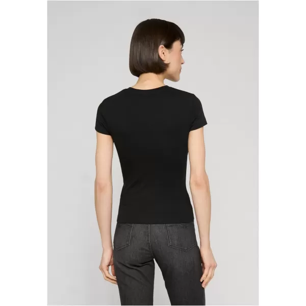  Dámské tričko URBAN CLASSICS TB8569-00007 BLACK 