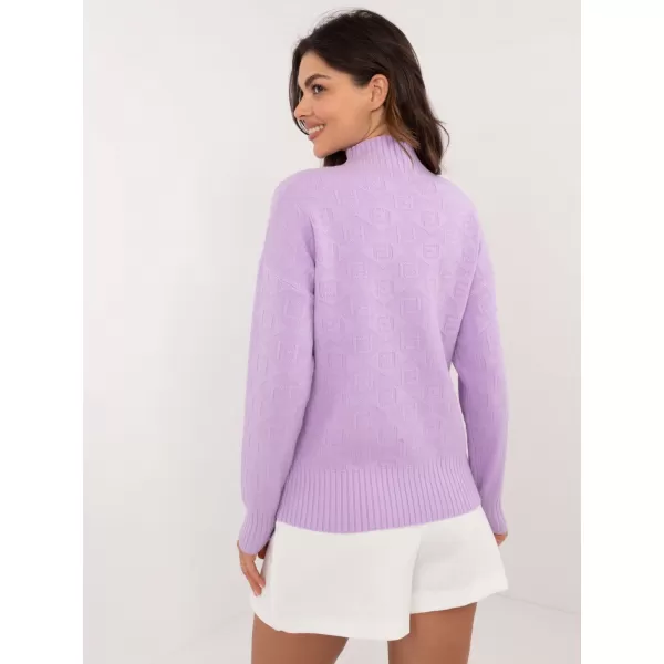  Dámský svetr WOOL FASHION ITALIA AT-SW-2339.54 BRIGHT PURPLE 