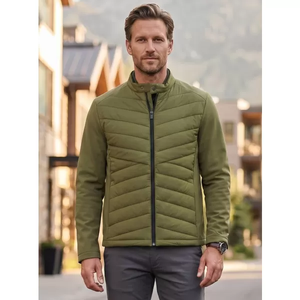  Pánská hybridní bunda MALFINI PREMIUM CROSS 555 AVOCADO GREEN 