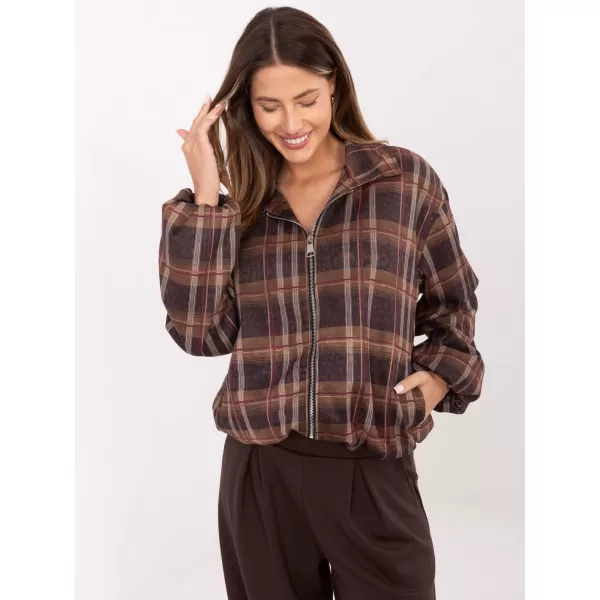  Dámská bunda RUE PARIS IT-KR-5773.23 BLACK AND BEIGE 