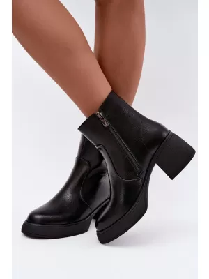 Dámské kotníkové boty D&A CR62-3369 BLACK