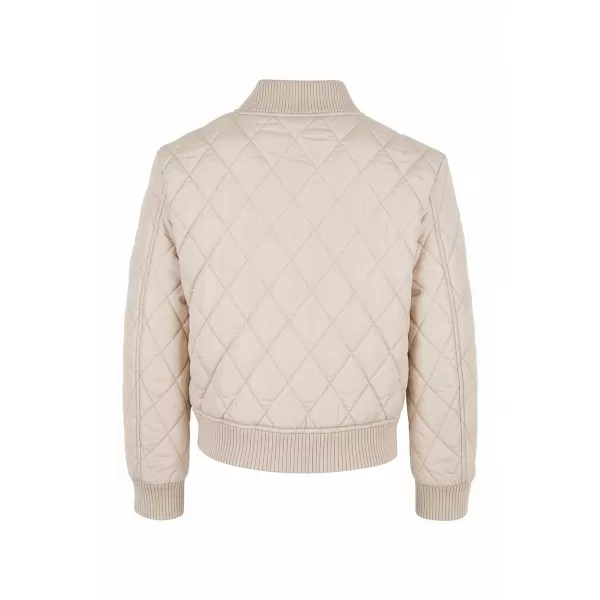  Dívčí prošívaná bunda URBAN CLASSICS UCK806-02903 WHITE SAND 