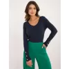 Dámský svetr WOOL FASHION ITALIA AT-SW-2334.49 NAVY
