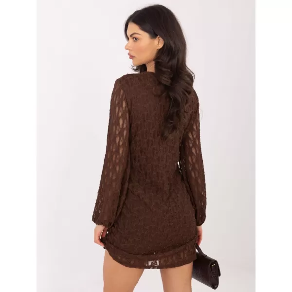  Dámské šaty ITALY MODA IT-SK-9975.99 BROWN 