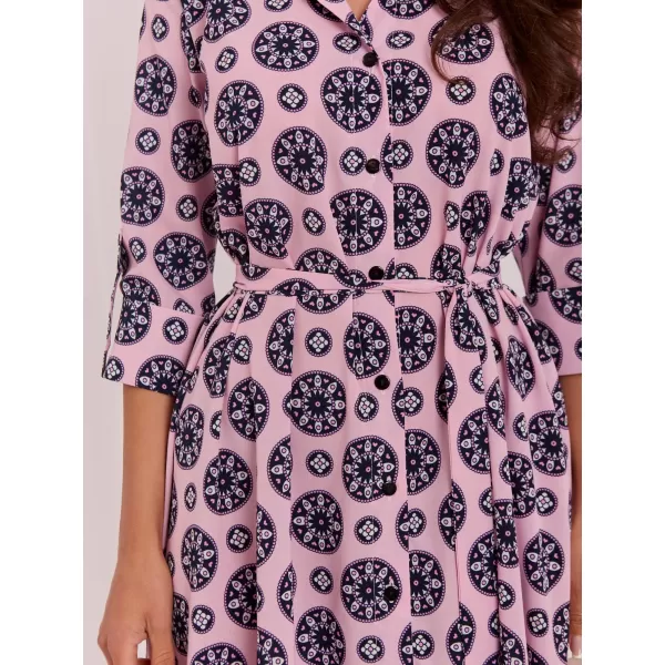 Dámské šaty LAKERTA LK-SK-509673-2.04 BRIGHT PINK 