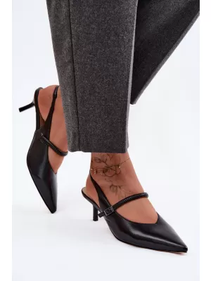 Dámské sandály D&A CR61-3046 BLACK