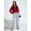 Dámská mikina FACTORY PRICE CS-BL-BT1033.04 DARK RED