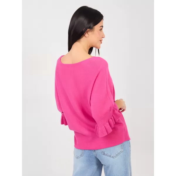 Dámský svetr ITALY MODA IT-SW-99244.65 FUCHSIA 