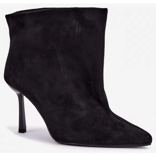  Dámské kotníkové boty BOTO C-420/CS070 BLACK 