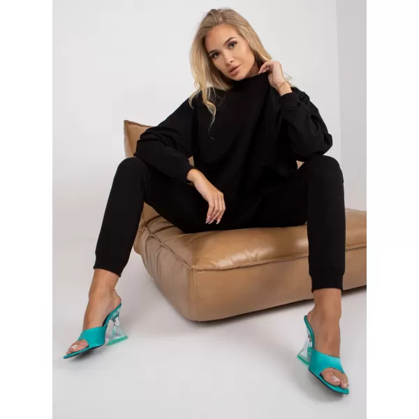  Dámská mikina BASIC FEEL GOOD AP-BL-A-R001 NOIRE 