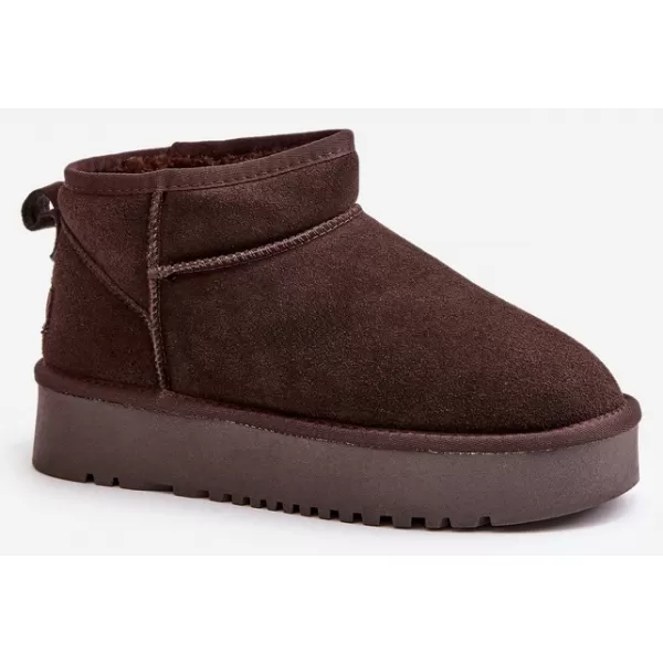  Dámské sněhule BOTO NN604 BROWN 