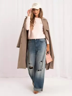 Dámský svetr ITALY MODA IR-SW-57994.12P BRIGHT PINK