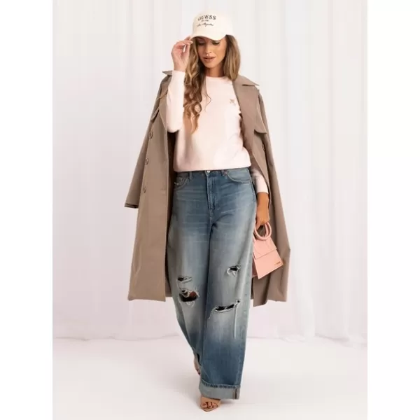  Dámský svetr ITALY MODA IR-SW-57994.12P BRIGHT PINK 