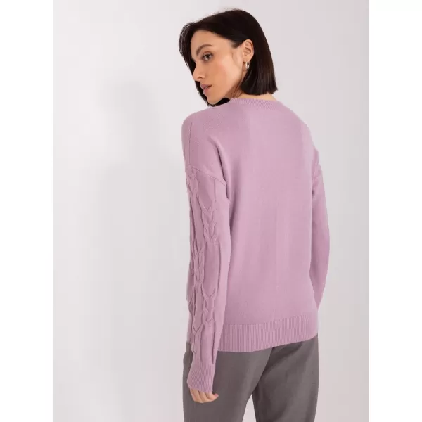  Dámský svetr WOOL FASHION ITALIA AT-SW-2340.43 VIOLET 