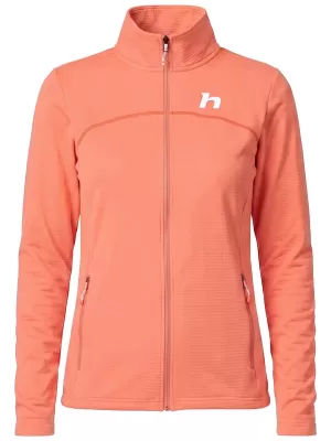 Dámská mikina HANNAH RIVA FUSION CORAL MEL