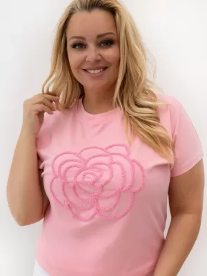 Dámské tričko RELEVANCE RV-TS-A1323.27P BRIGHT PINK