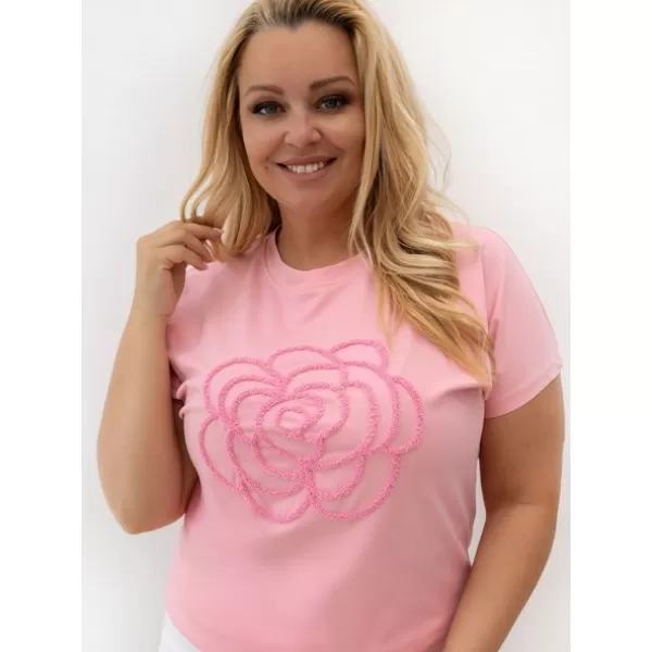  Dámské tričko RELEVANCE RV-TS-A1323.27P BRIGHT PINK 
