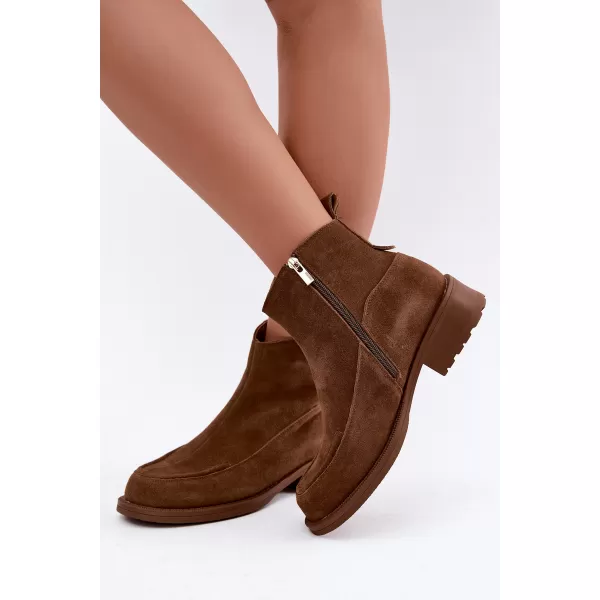  Dámské boty BIG STAR SHOES UU274601 BROWN/BEIGE SHADOWS 