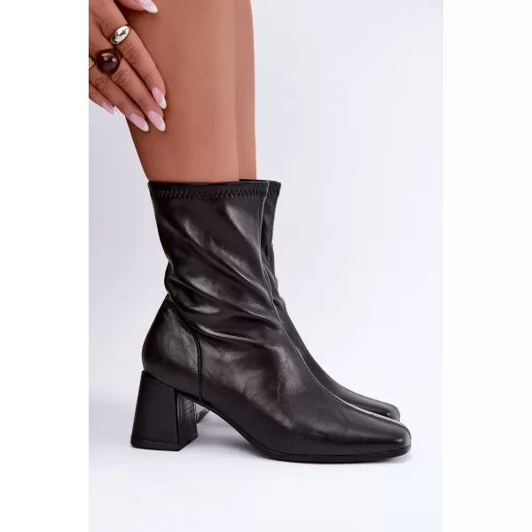  Dámské kotníkové boty BOTO D-332 BLACK 