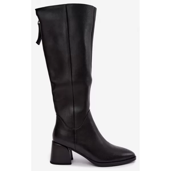  Dámské kozačky D&A JC62-1069 BLACK 