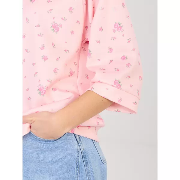  Dámská mikina ITALY MODA IT-BZ-22278.74 BRIGHT PINK 