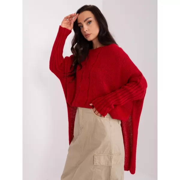  Dámský svetr OCH BELLA TW-SW-BI-559.45 DARK RED 