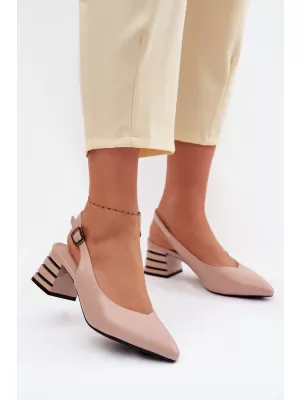 Dámské sandály VINCEZA 62285 BEIGE
