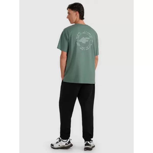  Pánské kalhoty 4F 4FWAW25TTROM1252 DEEP BLACK 