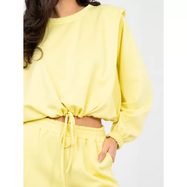  Dámský komplet RUE PARIS IT-KMPL-10020.67 BRIGHT YELLOW 